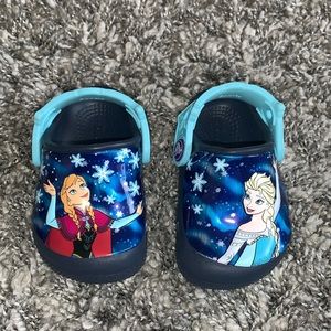 Frozen Fun Lab Crocs size 4C
